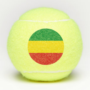 Rastafarian Flag Rasta Ethiopian Tennis Balls