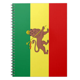 Rastafarian Flag (Rastafarianism) (Rasta) Notebook