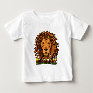 Rastafarian Lion of Judah Baby T-Shirt