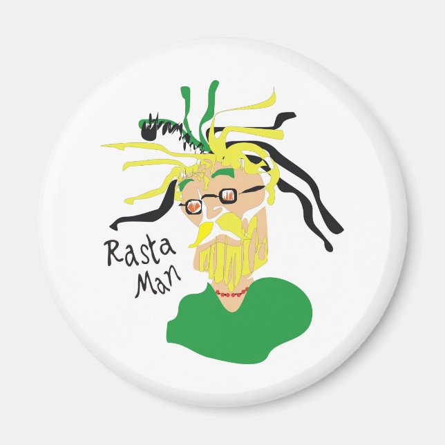 Rastaman Magnet (Front)