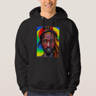 Rastaman Reggae Dub Jah Rasta design_6 Hoodie