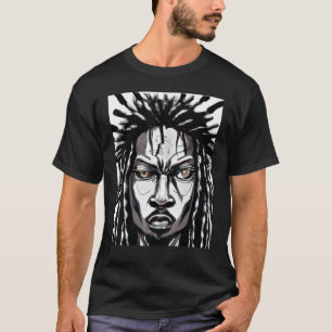 Rastaman Reggae Dub Jah Rasta design_7 T-Shirt