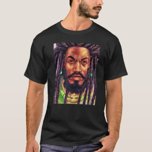 Rastaman Reggae Dub Jah Rasta design Premium_28 T-Shirt