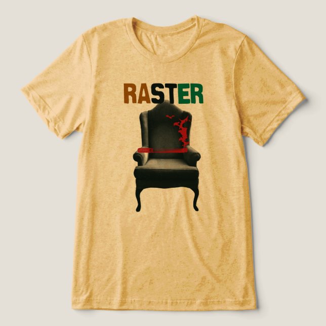 RASTER COUCH Tri-Blend SHIRT (Design Front)