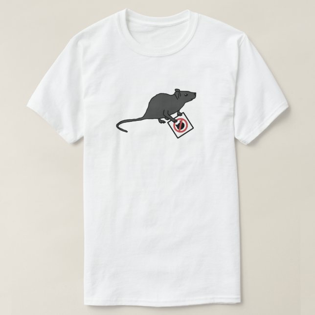 Rat Activist  T-Shirt (Design Front)
