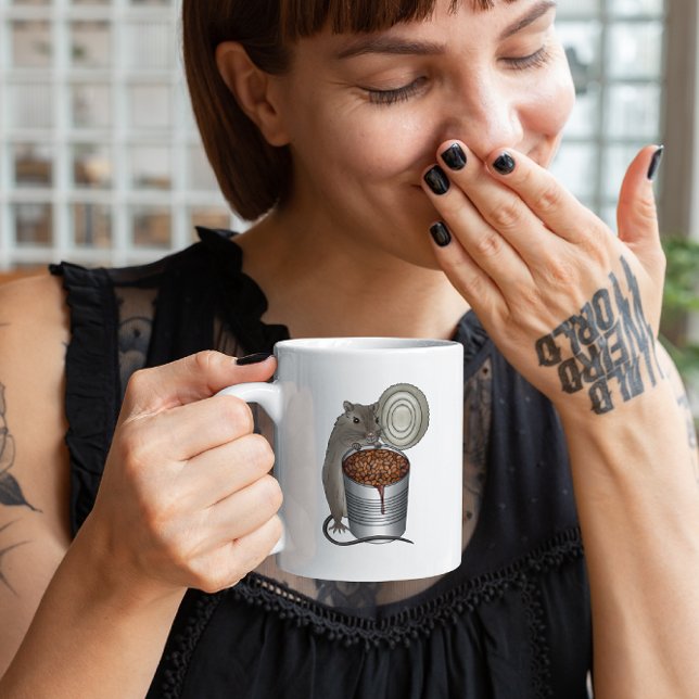 Rat and Bake Beans Coffee Mug (Creator Uploaded)