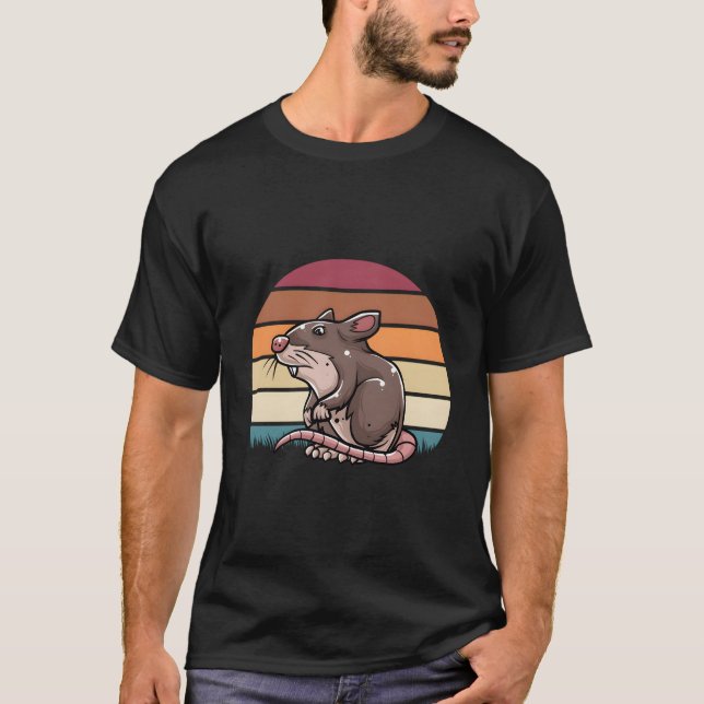 Rat Animal Rat Rats Animal Rodents Rats T-Shirt (Front)