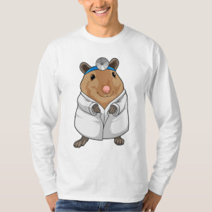 Rat as Doctor with Doctor's coat T-Shirt