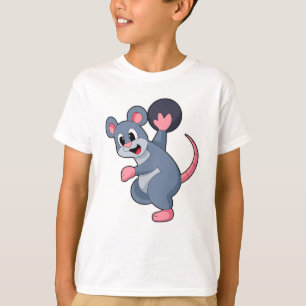 Rat at Bowling with Bowling ball T-Shirt