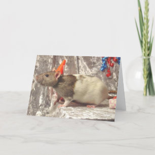 Rat B-day card