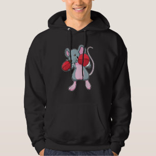 Rat Boxer Boxing Gloves Hoodie