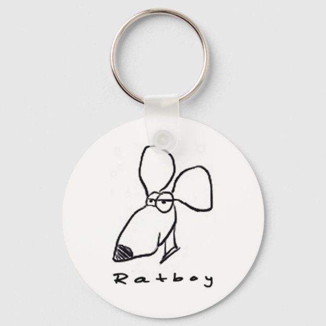 Rat Boy Keychain (Front)
