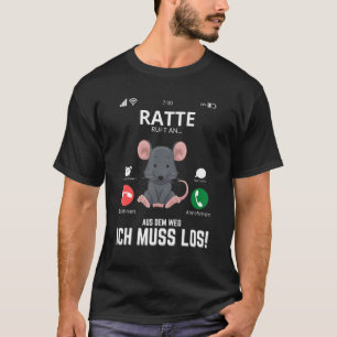 Rat calls on   rat children T-Shirt