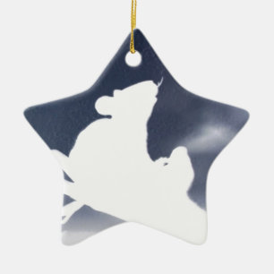 Rat Ceramic Tree Decoration