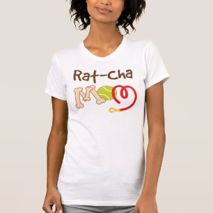 Rat-Cha Dog Breed Mum Gift T-Shirt