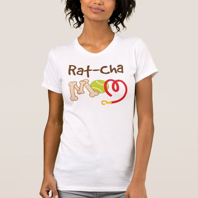Rat-Cha Dog Breed Mum Gift T-Shirt (Front)