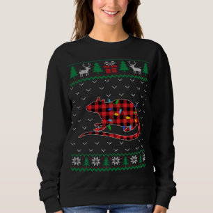 Rat Christmas Tree Lights Decoration Xmas Sweater