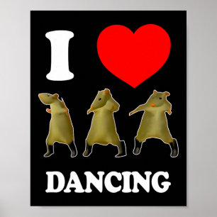 Rat Dance Meme 2025 Funny Trendy #ratdance 2  Poster