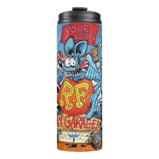 Rat Fink 1 Thermal Tumbler (Front)
