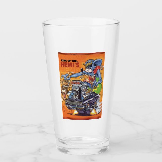 Rat Fink 20 drinking glass (Front)
