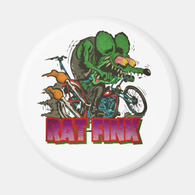 Rat Fink Vintage Magnet (Front)