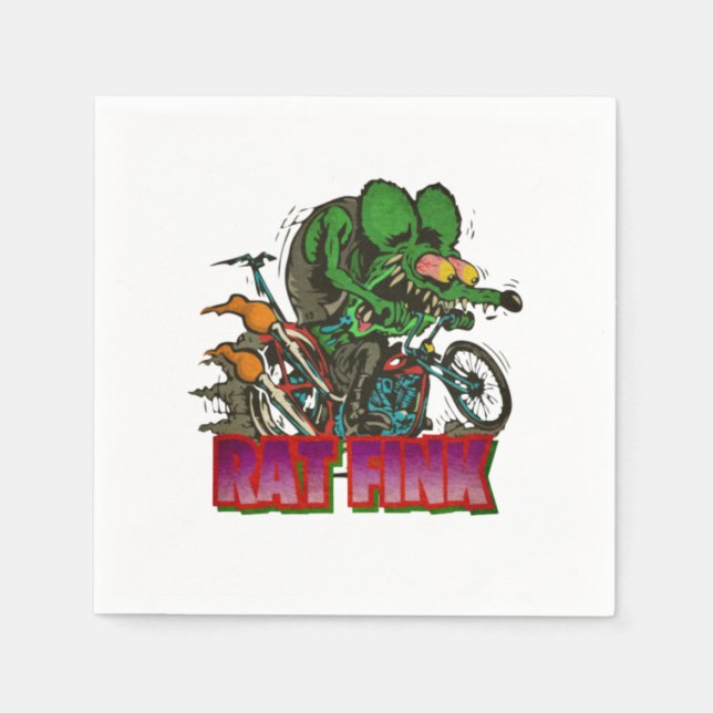 Rat Fink Vintage Napkin (Front)