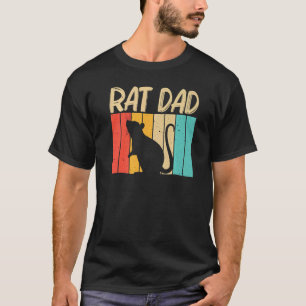 Rat For Dad Father Mouse Pet Rodent Rat T-Shirt