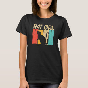Rat For Girls Kids Mouse Pet Rodent Rat T-Shirt