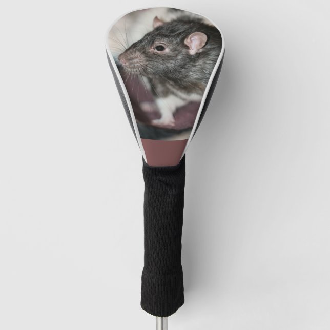 Rat Golf Head Cover (Front)