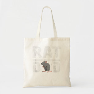 Rat Heartbeat Rat Lover Tote Bag
