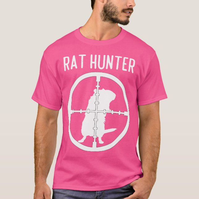 Rat Hunter Mouse Control Expert T-Shirt (Front)