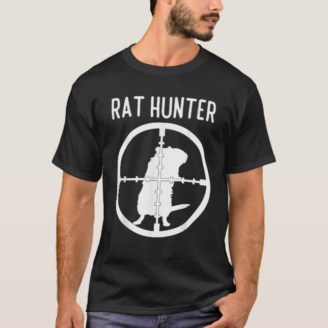 Rat Hunter Mouse Control Expert Tee (Front)