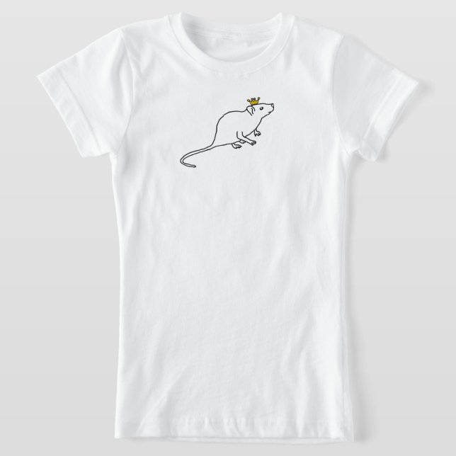 rat king doodle T-Shirt (Laydown)