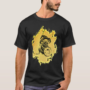 Rat Motif Rodent Cute Rat In Hand Cheese Pet Anima T-Shirt