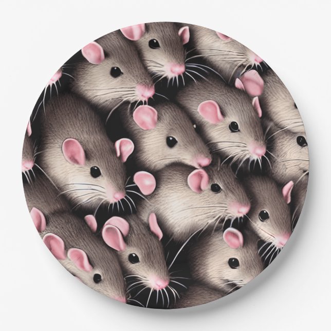 Rat paper plates (Front)