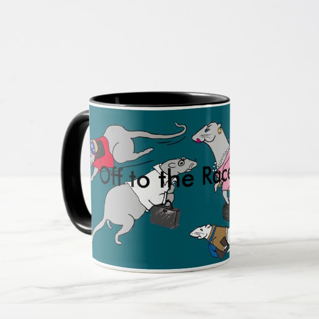 RAT RACE MUG! MUG (Front Left)
