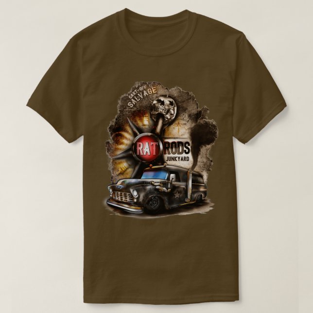 Rat Rod CastOff  T-Shirt (Design Front)