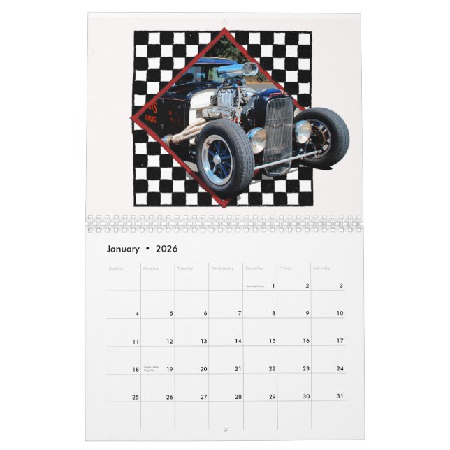 Rat Rod Diner Calendar (Jan 2026)