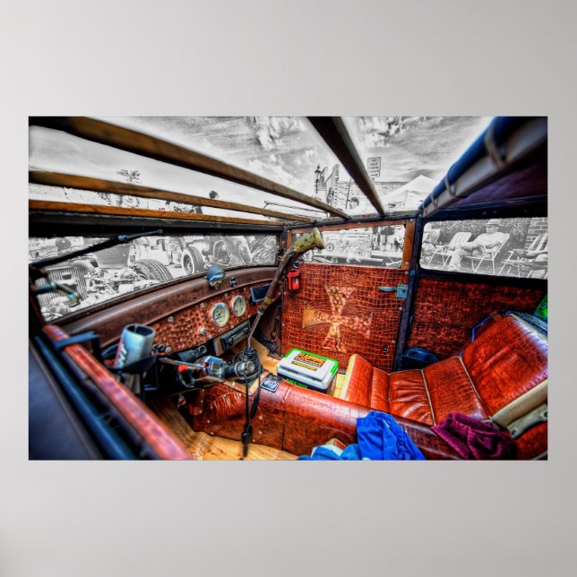 Rat Rod Interior Poster (Front)
