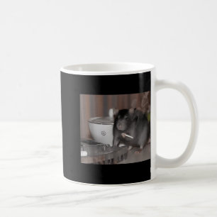 Rat Smoking Cigarette Rat Meme Stupid Brainrot  Coffee Mug