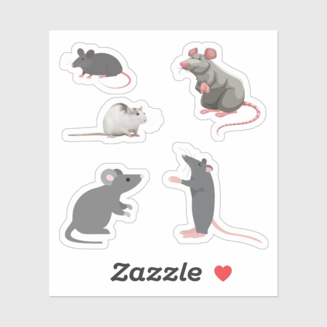 Rat Stickers (Sheet)