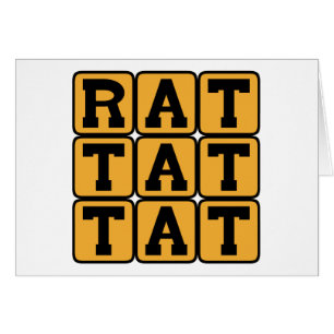 Rat Tat Tat, Drum Pattern