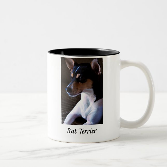 Rat Terrier 2 Mug (Right)