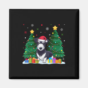 Rat Terrier Dog Lovers Santa Hat Ugly Christmas Sw Magnet