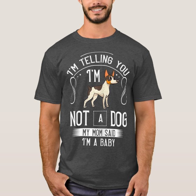 Rat Terrier Dog Puppies Owner Lover _19 T-Shirt (Front)