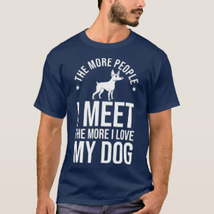 Rat Terrier Dog Puppies Owner Lover _28 T-Shirt