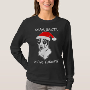 Rat Terrier funny ugly xmas gifts for dog lovers T-Shirt