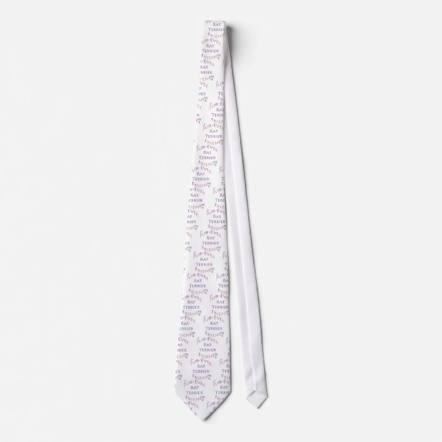 Rat Terrier Furever Friends Tie (Front)