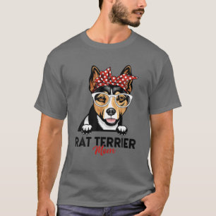 Rat Terrier Mum Mothers Day Dog Lovers Gifts For W T-Shirt