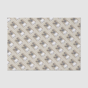 Rat Terrier Painting - Cute Original Dog Art Tissue Paper